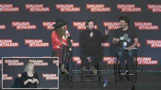 The Walking Dead : Nadia Hilker & Dan Fogler WSC NJ 2018