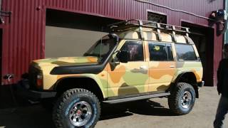 Подготовленный Nissan Patrol. Мастерская Гром-Строй, Новосибирск