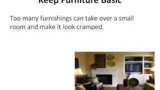 How To Best Decorate Small Rooms And Spaces