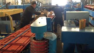 распиловка дуба на дисковой пилораме ЦДС-1100