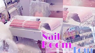 Nail Room Tour 2019|Mi Espacio De Uñas Acrilicas 2019