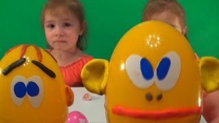 Видео для детей. Киндер сюрпризы смешные чудики.Интересное видео.