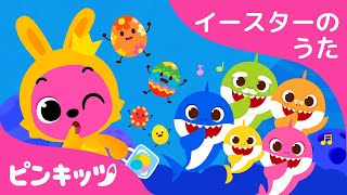 イースター エッグ????ハント | ちびザメと歌おう | 子供の歌 | 童謡 | Easter Egg Hunting | ピンキッツ！