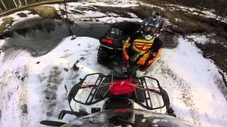 Обкатка квадроциклов после зимы. Cf-moto X8 & РМ 650-2