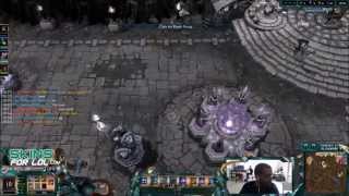 Guy Watches Porn on League Stream