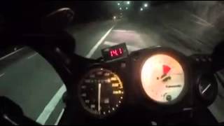 Kawasaki RR 150 Speed Test 1.6km