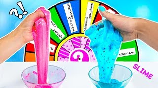 СЛАЙМ ЧЕЛЛЕНДЖ с #ЛОЛ СЮРПРИЗ! MYSTERY WHEEL OF SLIME CHALLENGE!
