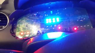 Меняем подсветку приборной панели Пежо 308. 1