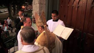 Diocese of Bridgeport / Bishop Caggiano Door Knocking Ritual
