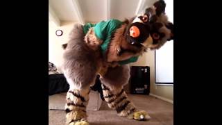 Realistic Brown Hyena Digigrade