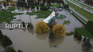 Canada: Abbotsford hit by floodwaters amid heavy rainfall
