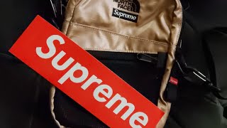 SUPREME ROSE GOLD SHOULDER BAG REVIEW !