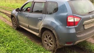 Nissan Terrano по грязи