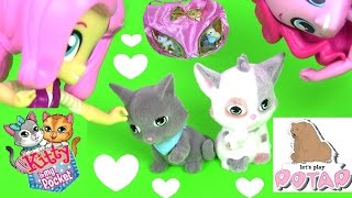 СУМОЧКА С КОТЯТАМИ! Котенок в Моём Кармане. Видео для Детей. Kitty in My Pocket Девушки Эквестрии