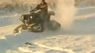 КВАДРОЦИКЛ STELS 500H ГУСЯНКА СНЕГОХОД ПЕГАС