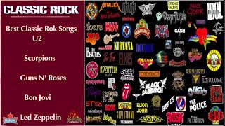 U2,Scorpions,Guns N' Roses,Bon Jovi,Led Zeppelin   Greatest Hits   Best Classic Rok Songs