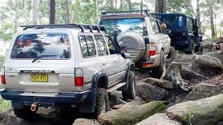 Jeep vs Nissan vs Toyota @ The Rock Garden Ourimbah