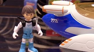 Miles From Tomorrowland spaceship toy demo from TOMY at Toy Fair 2015