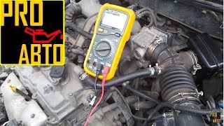 КАК ПРОВЕРИТЬ ДАТЧИК ДМРВ (MAF-sensor) НА NISSAN ALMERA CLASSIC?