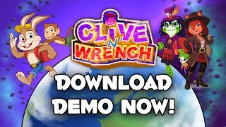 Clive 'N' Wrench: Alpha Demo Release Trailer (3D Platformer)