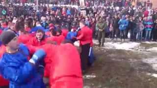 Shrovetide 2015 Novgorod Масленица кулачный бой Великий Новгород 2