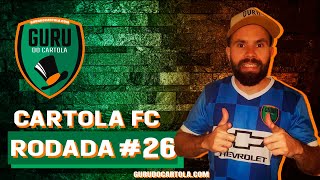CARTOLA FC | RODADA 26 - Nosso CAPITA mitou!!