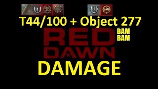 World of Tanks Gast-Replay 0377 (deutsch) Red Dawn 16 - T44/100 + Object 277