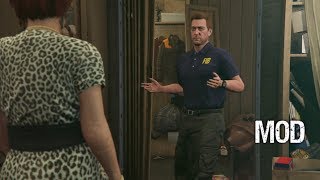 GTA 5 - Steve Haines Meets Trevor's Mother Mrs.Philips