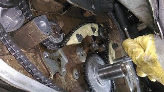 ЗАМЕНА ЦЕПЕЙ ГРМ /// OPEL SIGNUM  2.2 /// 2003
