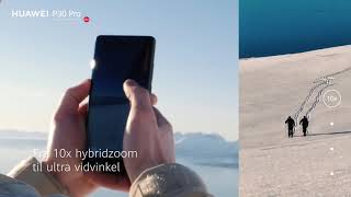 På ski med Huawei P30 Pro