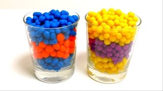 Surprise Rainbow Play-Doh Dippin Dots Fun - Minion & Hello Kitty Toys