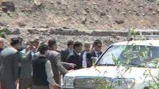 Prince Rahim Aga Khan  in Tang Village-Pamirs
