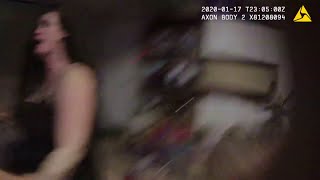VIdeo: Woman bites chunk out of Flagler deputy’s leg