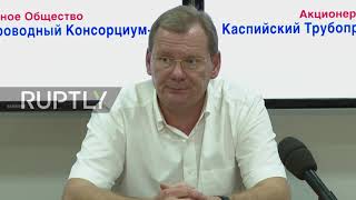 Head of pipeline consortium comments on cleanup efforts and consequences of oil spill in Black Sea