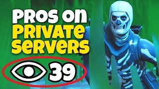 Private Server Duos with only Pros (Fortnite) | Bobby BoJanglles