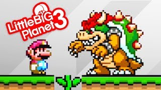Super Mario Maker 2 Remade in LittleBigPlanet 3 | EpicLBPTime