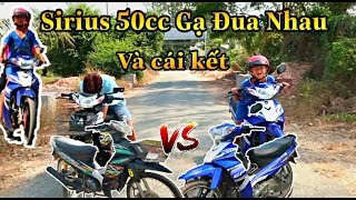Sirius 50cc gạ đua nhau và cái kết Tiến Nhỏ rớt nài gãy rổ xe độ