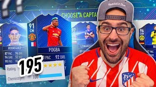 WOW 195 HIGHEST DRAFT DRAFT CHALLENGE! FIFA 18 ULTIMATE TEAM DRAFT