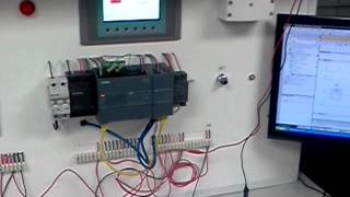 Lab practice of PLC S7 1200
