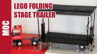 Lego Technic - Folding Stage Trailer (complete)