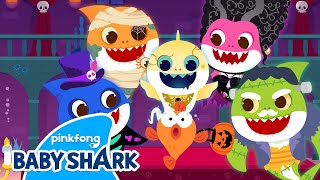 Ghost Baby Shark's Haunted House! | Baby Shark Halloween | Halloween Songs 1+1 