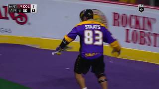 Austin Staats scores in first game back from injury
