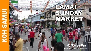 Lamai Beach Night Market - Koh Samui food markets - Koh Samui attractions
