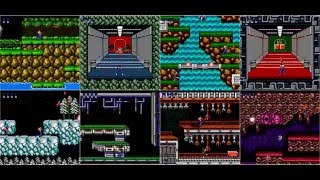 NES Contra walkthrough (All levels at the same time)