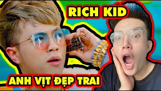 PHONG CẬN MÊ VẺ ĐẸP TRAI VỊT VÀ ĐÁNG YÊU CỦA HÒA MINZY TRONG PHIM MỚI FREE FIRE | REACTION MV BỰA