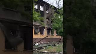 ПОСЛЕДСТВИЯ ОБСТРЕЛА СЕВЕРОДОНЕЦКА!
