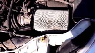 ЗАМЕНА ВОЗДУШНОГО ФИЛЬТРА FORD FOCUS 3