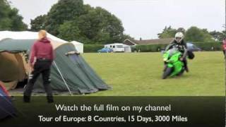 Europe 2012 Tralier: Ninja crashes on grass