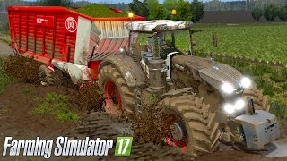Farming Simulator 17 - REALISTIC MUD & FENDT VARIO 1000!