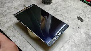 SAMSUNG T705 Переклейка стекла на OCA/ ФИНАЛ. Ч.2